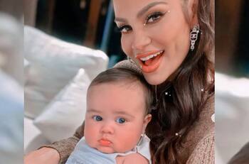 Natti Natasha y Raphy Pina muestran su mansión llena de retratos de su hija, Vida Isabelle