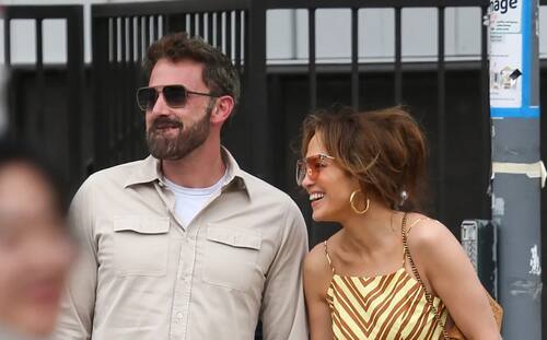 Jennifer Lopez y Ben Affleck Bennifer compartió un apasionado beso tras rumores de crisis matrimonial - Créditos: Captura