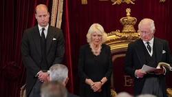 Así fue el gesto amable del prícipe William con Camilla en ceremonia de proclamación del rey Carlos