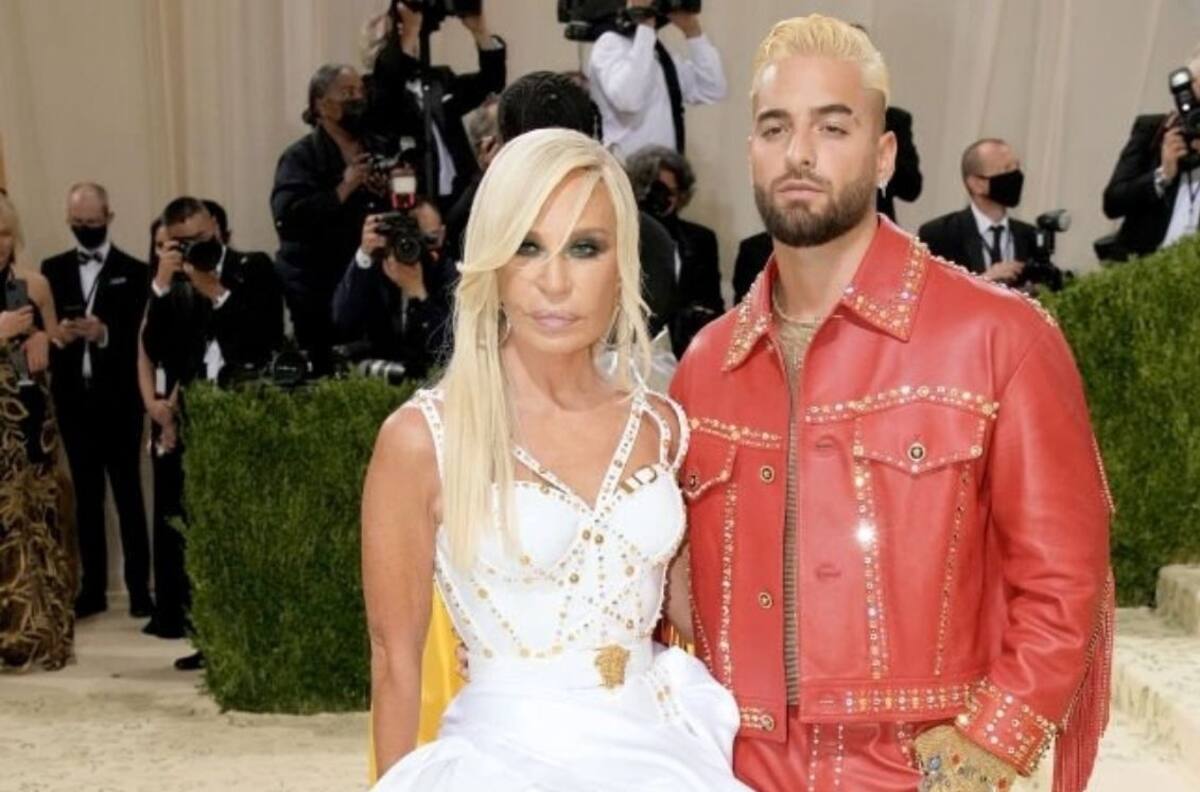 Por esta razón, Maluma llegó con Donatella Versace a la MET Gala 2021