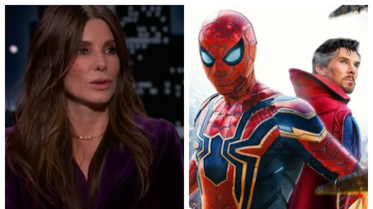 "¿Quién se supone que iba a ser, su abuela o algo?": Sandra Bullock se refiere a rumores que la vinculan con "Spider-Man: No Way Home"