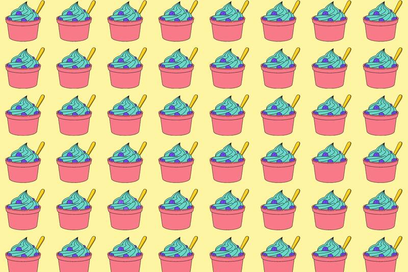 ¿Acertarás? Encuentra entre los helados a los dos distintos.