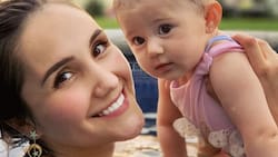 Dulce María, ex RBD, hizo fiesta por el bautizo de su hija María Paula