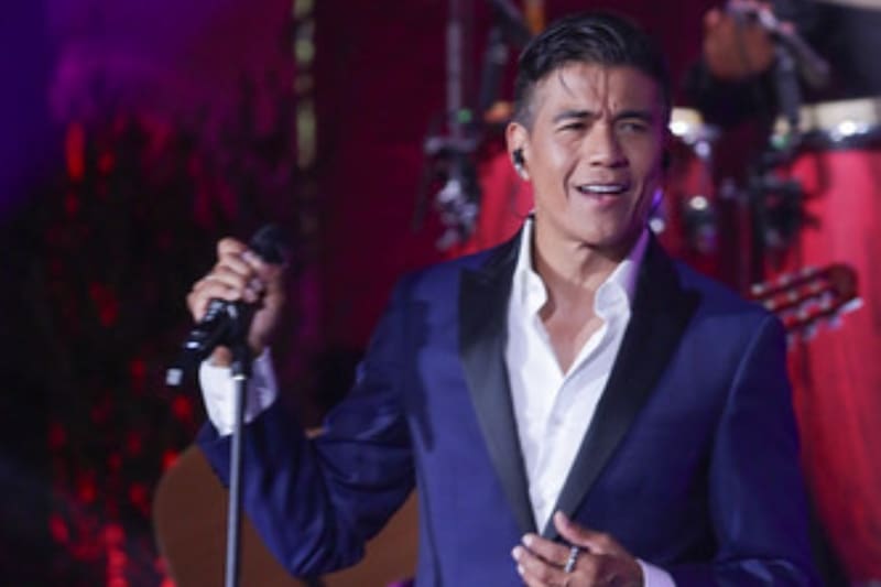 Comentado momento que se vivió en la presentación del cantante chileno.
Foto: Aton