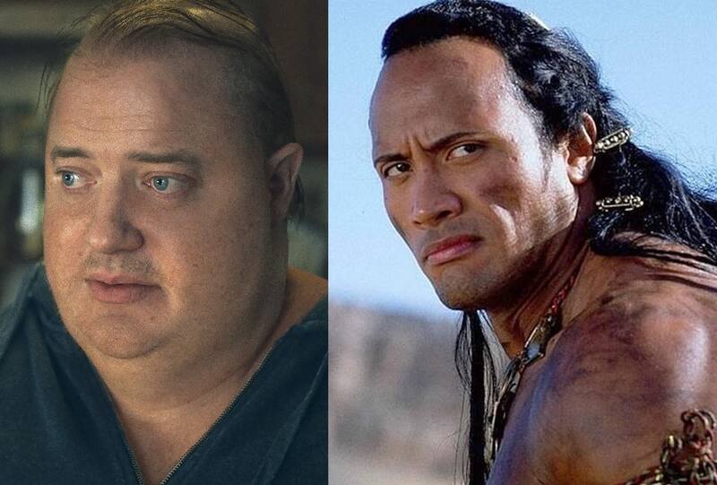 Dwayne Johnson recuerda cómo Brendan Fraser lo ayudó - Créditos: Reproducción