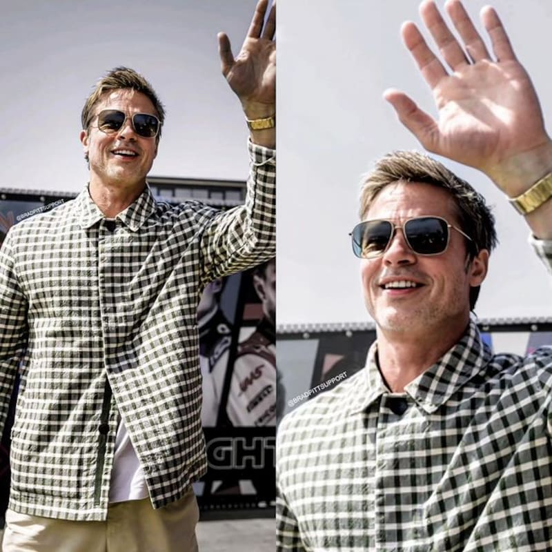 El actor lució un reloj Vacheron Constantin 222, un reloj legendario.