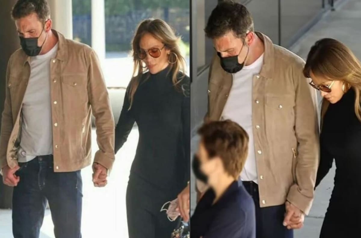 JLo y Ben Affleck asisten a la proyección de la nueva cinta de George Clooney