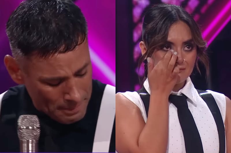 El deportista rompió en llanto al recordar noble gesto de la periodista.