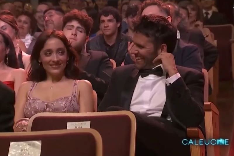 y la incómoda reacción de los actores a un chiste de Paloma Salas.
Foto: TVN