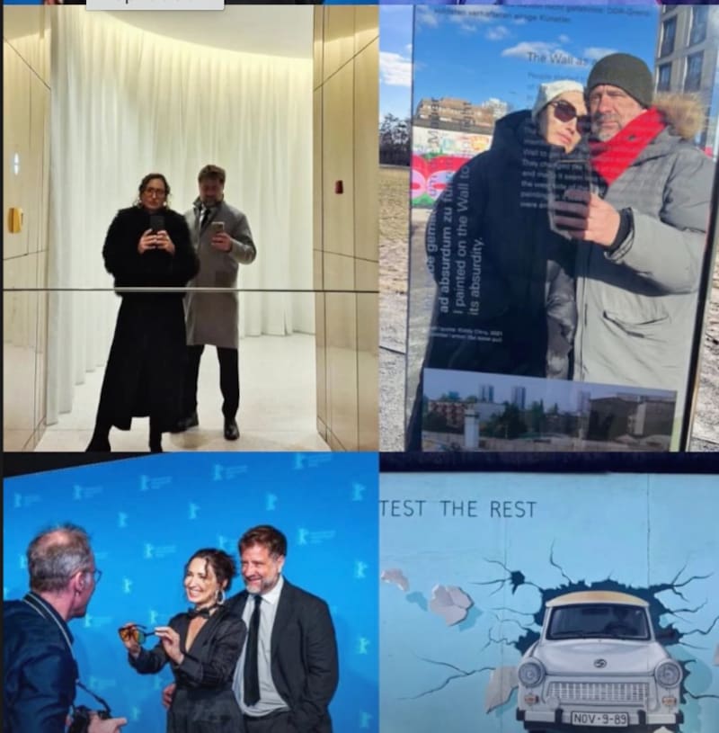 El actor presentó a su nueva pareja.