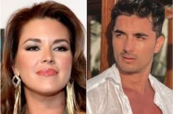 Alicia Machado vive incómodo momento al lado de su pareja Christian Estrada