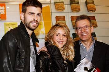 Así reapareció el padre de Gerard Piqué tras ser acusado del desalojo de Shakira en Barcelona