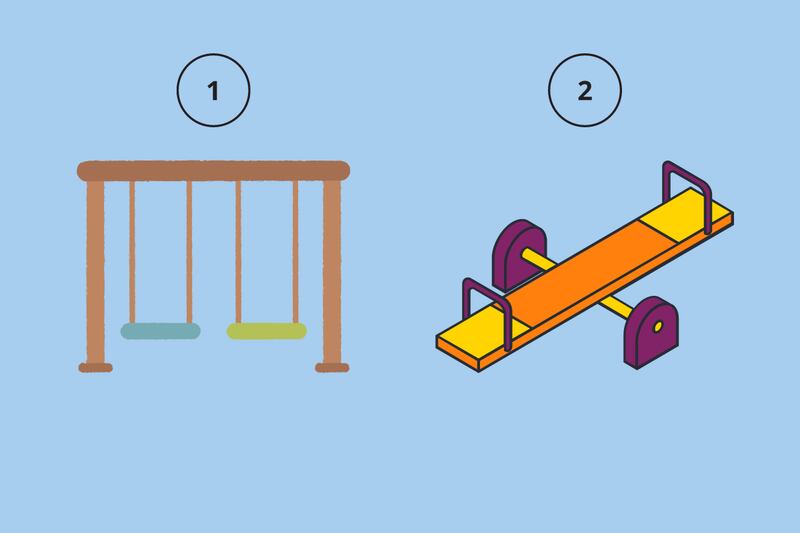 Ilustraciones de juegos infantiles