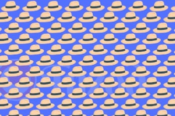 Test visual: Encuentra el sombrero diferente en la imagen en el menor tiempo posible