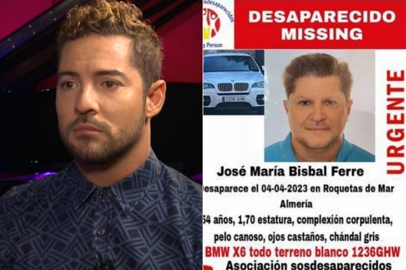David Bisbal El hermano del cantante español estuvo desaparecido y todo apunta que el motivo se debe a una fuerte crisis personal. - Créditos: Instagram