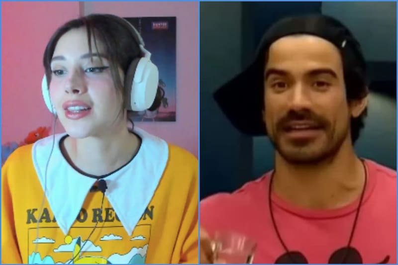 iCata y Sebastián Ramírez de "Gran Hermano" Chile.