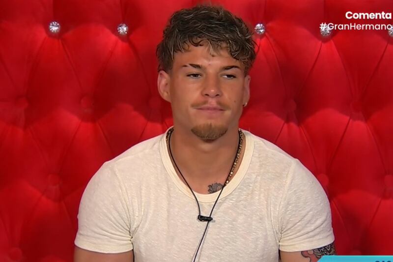 Raimundo Cerda votando en Gran Hermano Chile