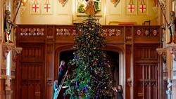 La Navidad en Windsor: Así luce la decoración en la primera temporada navideña del rey Carlos