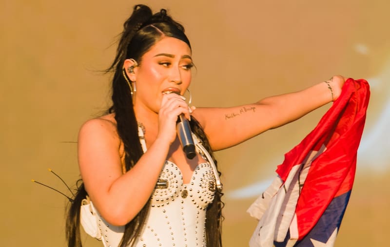 Kali Uchis La cantante se presentó en el Lollapalooza Chile 2023 - Créditos: Lotus