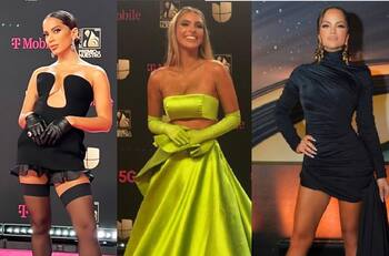 Yuri, Lucero, Emilia, Anitta y Lele Pons se lucieron en la alfombra roja de Premio Lo Nuestro 2022