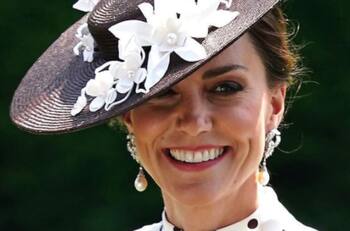 Kate Middleton con vestido de lunares recuerda a Lady Di en Royal Ascot