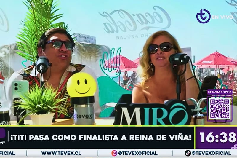 El programa mencionó que Sergio Lagos y Rayén Araya estarían en un romance. Foto: Tevex en YouTube.