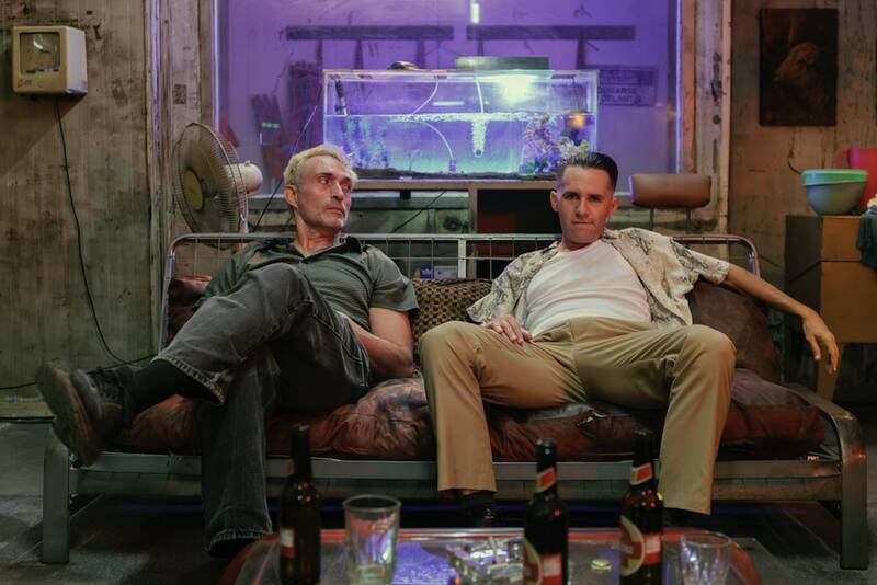 Mario Horton tuvo que realizar escenas íntimas.