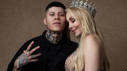 Maya Nazor, novia de Santa Fe Klan, presume su pancita de embarazo en sus redes