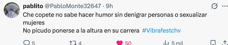 El comediante fue destrozado en redes.