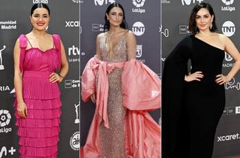De Aislinn Derbez a Ana de la Reguera: mexicanas arrasan en la alfombra roja de los Premios Platino