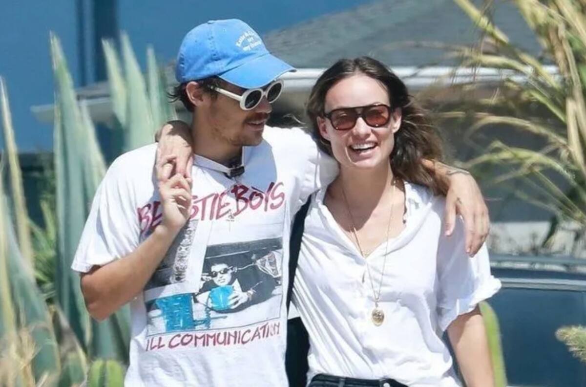 Harry Styles y Olivia Wilde son fotografiados de lo más enamorados en Nueva York