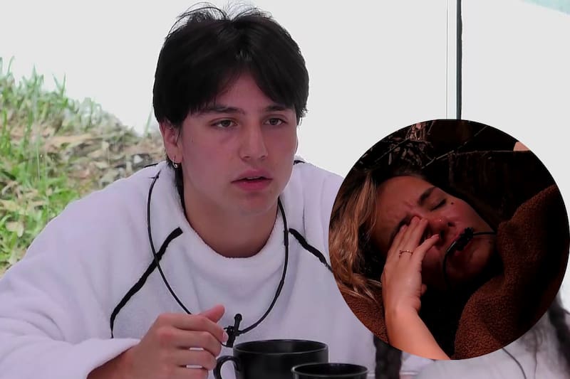 El motoquero se preocupó por el estado de salud de Vale Concha.