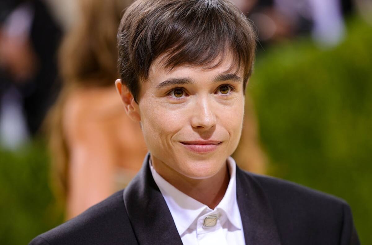 Elliot Page así lució su trasformación transgénero en la alfombra roja de la MET Gala