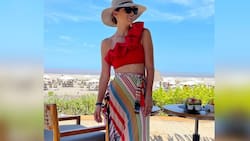 Jacky Bracamontes vacaciona en Nuevo Vallarta con su familia