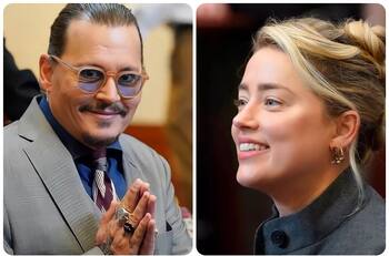 Johnny Depp "hablaba con personas que no estaban en la habitación", dijo Amber Heard en juicio
