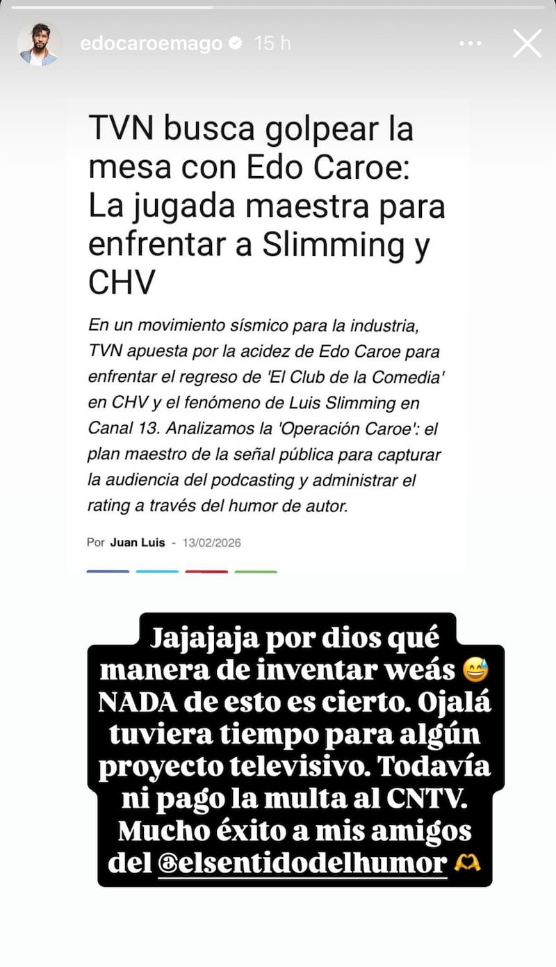 Respondió a la nota de El Filtrador. Foto: Captura