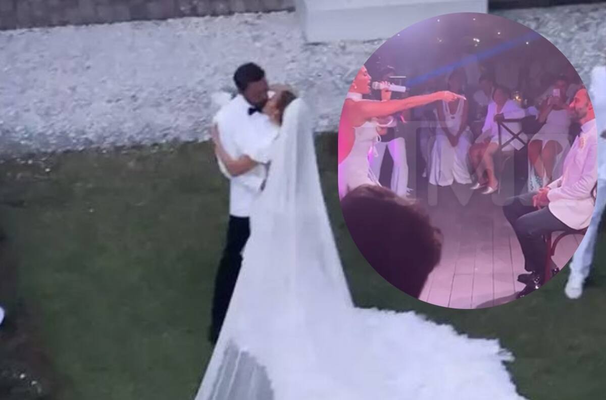 Jennifer Lopez: Filtran video del sensual baile de la actriz a Ben Affleck en su boda