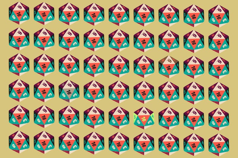 Test Visual ¿Dónde están los cubos rubik diferentes? - Créditos: Tiempox.com