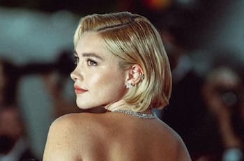 Florence Pugh llevó a su abuela a Venecia y se alejó de las polémicas de "Don’t Worry Darling"