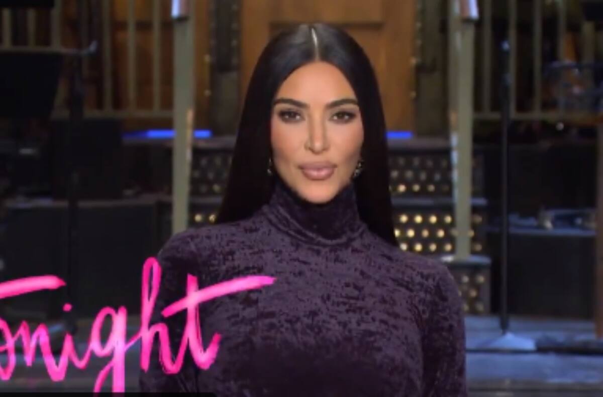 Así se preparó Kim Kardashian para su debut en "Saturday Night Live"