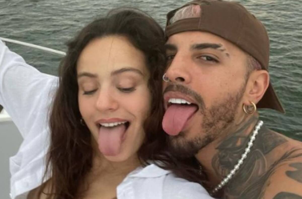 Rauw Alejandro revela que está “enchulado, enamorado” de Rosalía, ¿habrá boda?