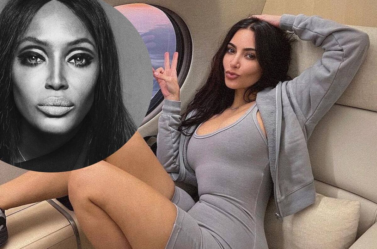 Naomi Campbell destruye a Kim Kardashian por supuesta "apropiación cultural" en portada de "Vogue"