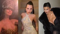 Los mejores looks de las celebridades en la fiesta de Año Nuevo