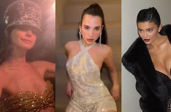 Los mejores looks de las celebridades en la fiesta de Año Nuevo