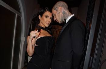 Kourtney Kardashian quiere tener un bebe con Travis Barker