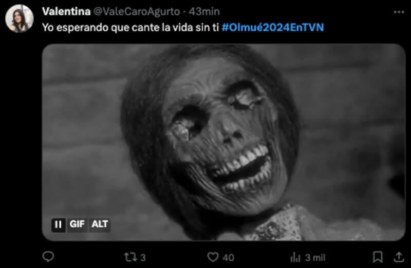 Reacciones a la presentación de Denise Rosenthal en el Patagual.