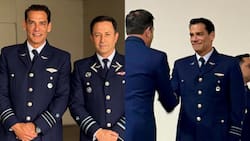 Cristián de la Fuente muestra orgulloso su ascenso en la Fuerza Aérea y se luce con su nueva pareja