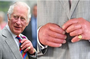 El Rey Carlos III usará mantequilla para que le entre el anillo el día de su coronación