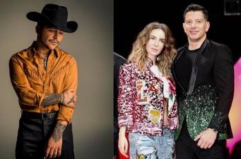 Yahir podría cantar en la boda de Christian Nodal y Belinda