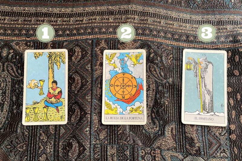Cartas del Tarot reveladas.